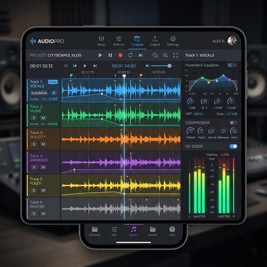 CapCut Audio Editor