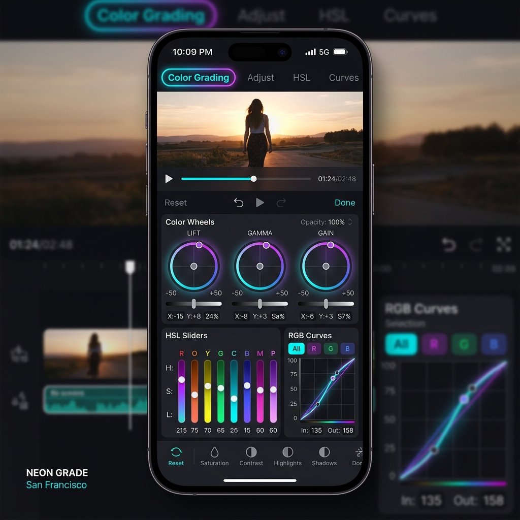 CapCut Color Grading