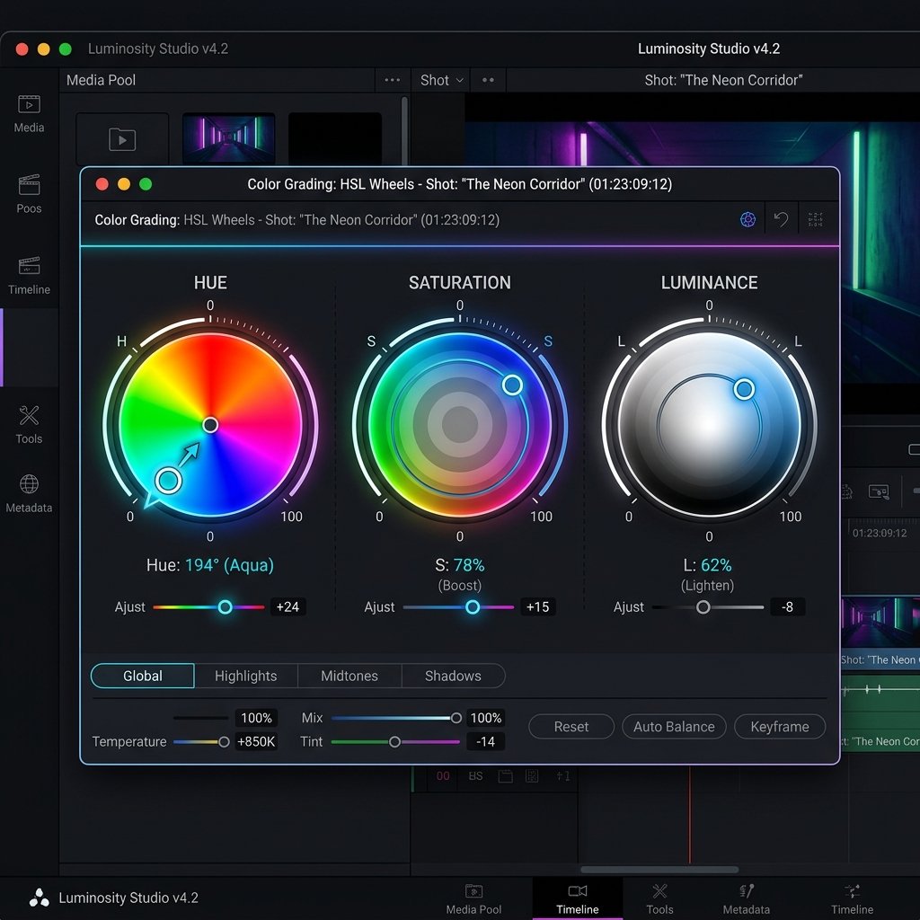 Advanced HSL Color Grading